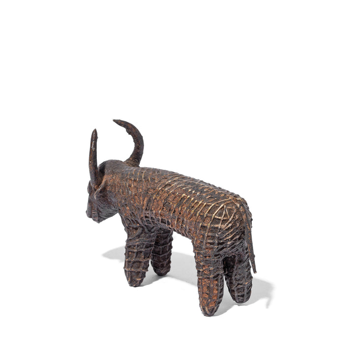 Kondh Dhokra Bronze Zebu Bull From Orissa - 19th Century | Indigo Antiques