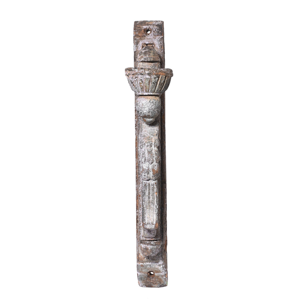 Antique Carved Indian Teak Parrot Lamp Bracket | Indigo Antiques