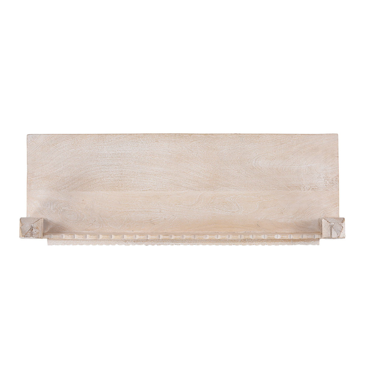 Top Down View Of Kutchi Carved Damchiya Sideboard | Indigo Antiques