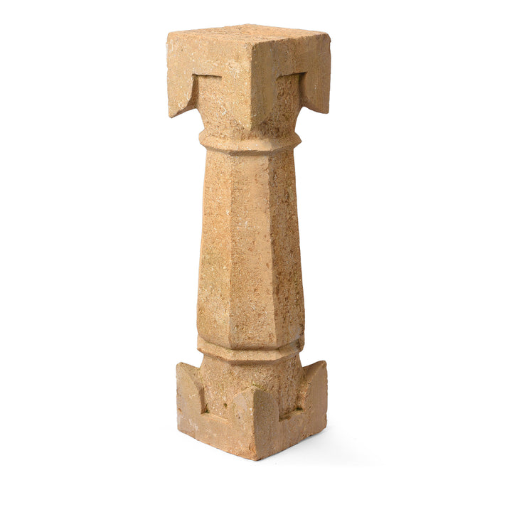 Carved Indian Sandstone Pillar | Indigo Antiques