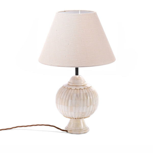 Bone inlay lamp base deals