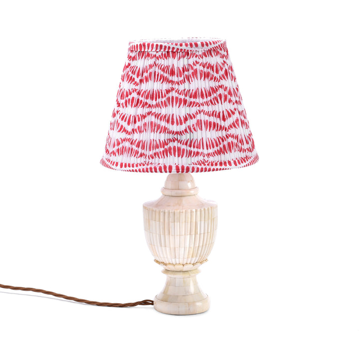 Small Samarkand Cherry Bangla Lampshade | Indigo Antiques