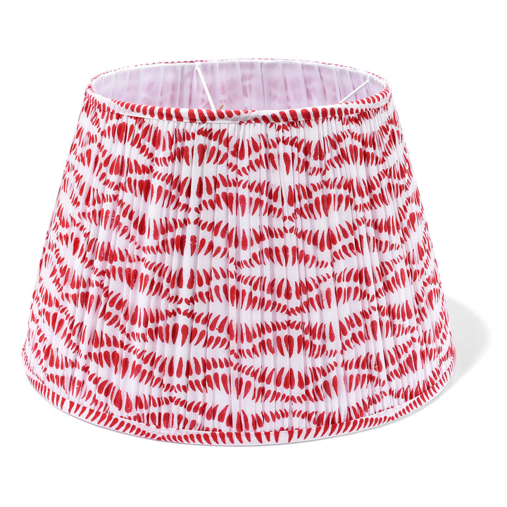 Large Samarkand Cherry Bangla Lampshade | Indigo Antiques