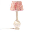 Tall Mughal Style Bone Inlaid Table Lamp