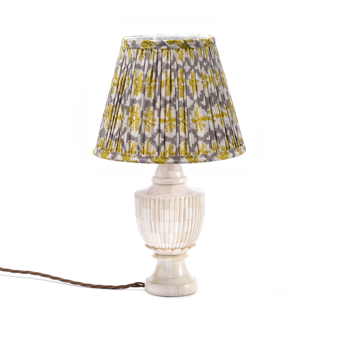 Regency Style Bone Inlaid Table Lamp | Indigo Antiques