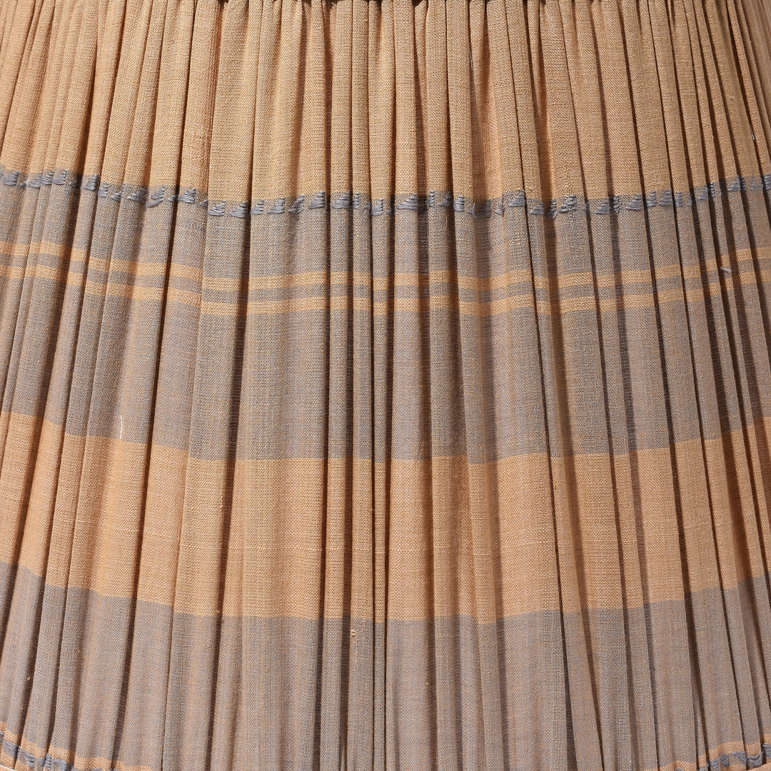 Detail From Samarkand Assam Blue Lampshade 40 x 26 cm | Indigo Antiques