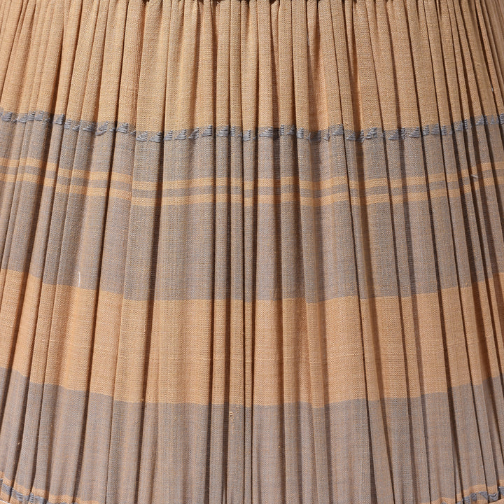 Detail From Samarkand Assam Blue Lampshade 40 x 26 cm | Indigo Antiques