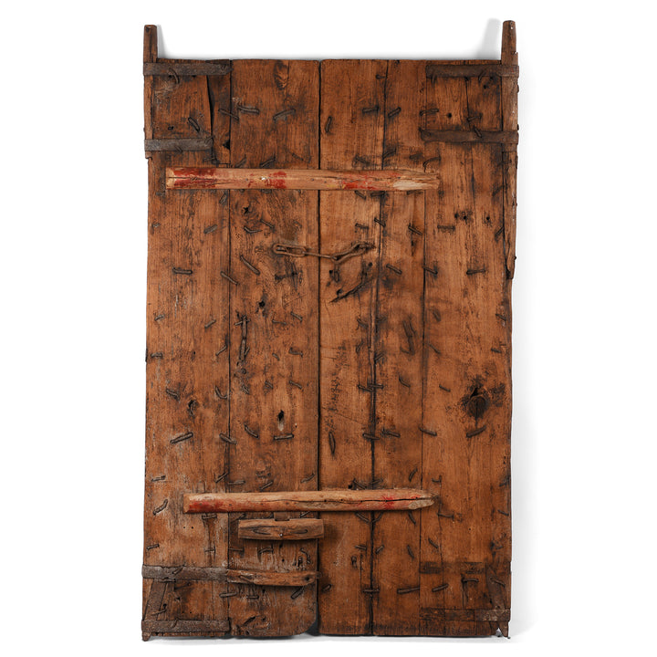 Back of Carved Teak Door From Kutch - 19th Century | INDIGO ANTIQUES