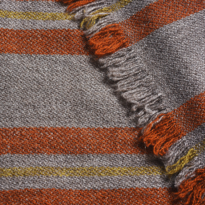 The Gorkha - Cosi 100% Hand Made Yak Wool Anti-Allergenic Winter Scarf | Indigo Antiques