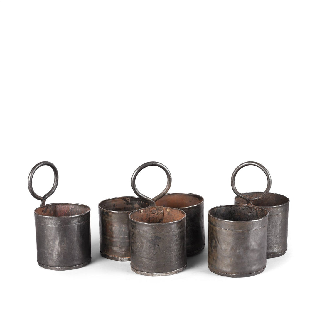 Vintage Iron Bottle Carrier | Indigo Antiques