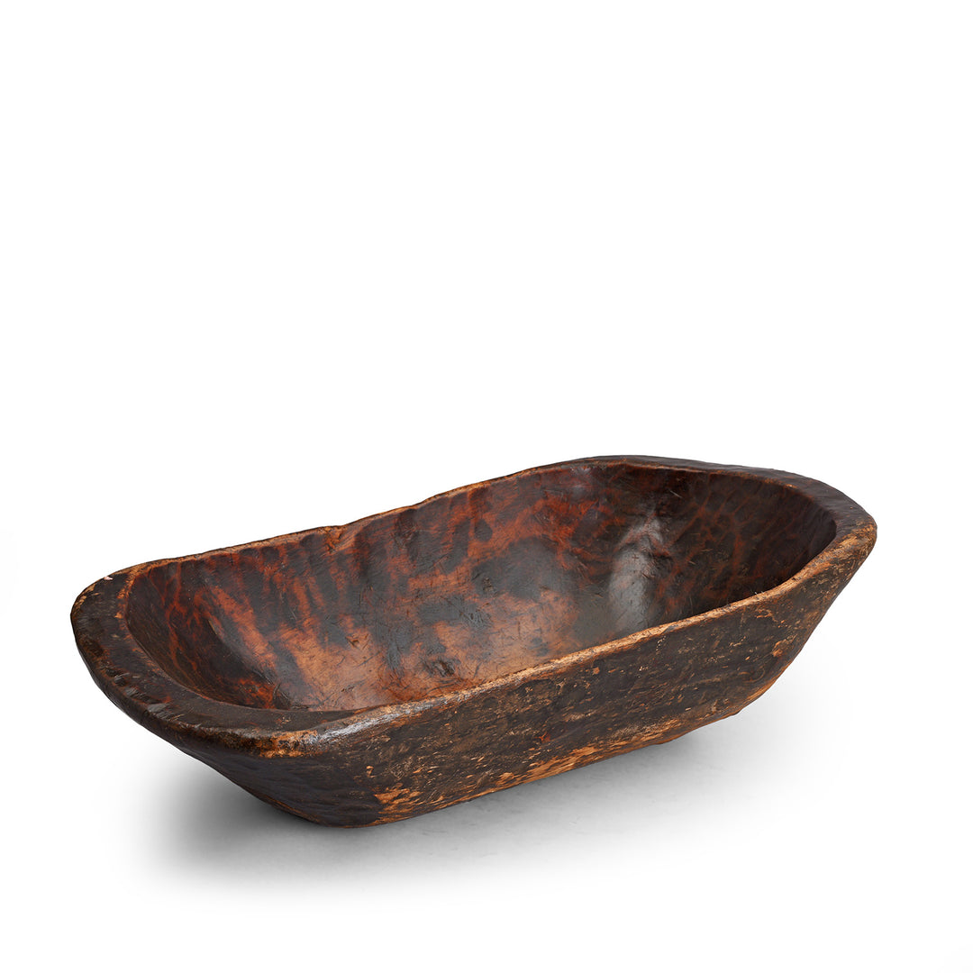 Old Tibetan Wooden Food Bowl - Ca 1920