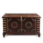 Brass Studded Rosewood Bombay Chest - 19th Century