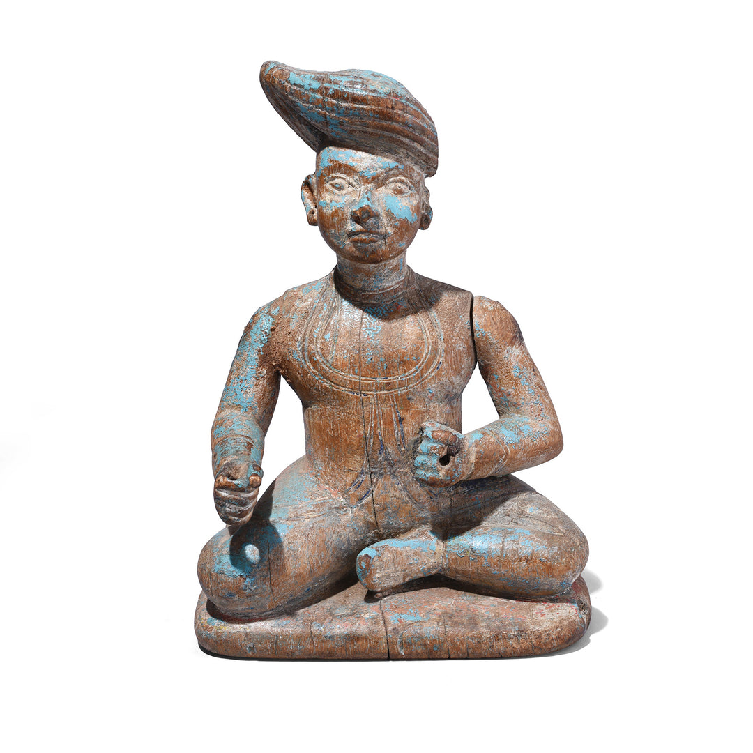 Antique Carved Gujarati Figure | Indigo Antiques