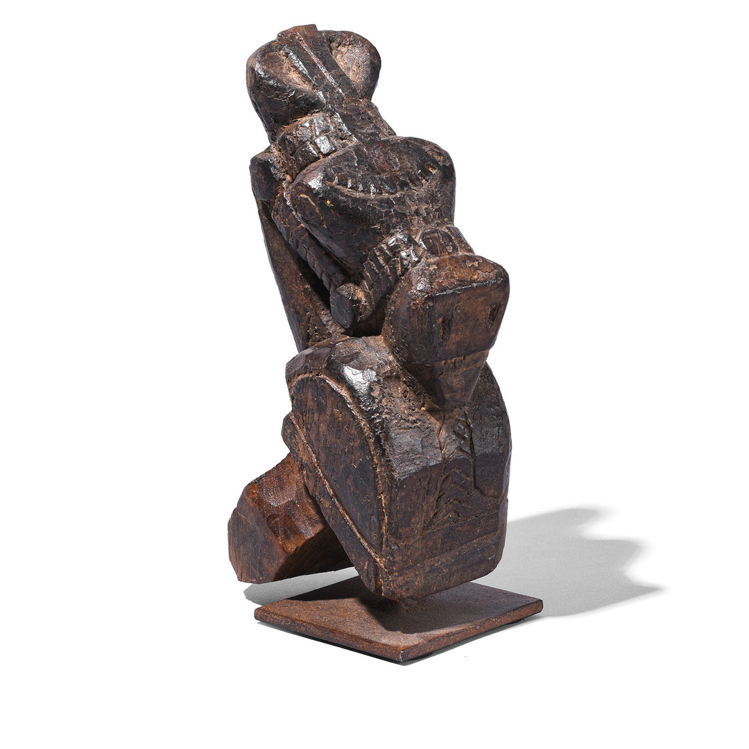 Antique Carved Teak Horse Head On Stand | Indigo Antiques