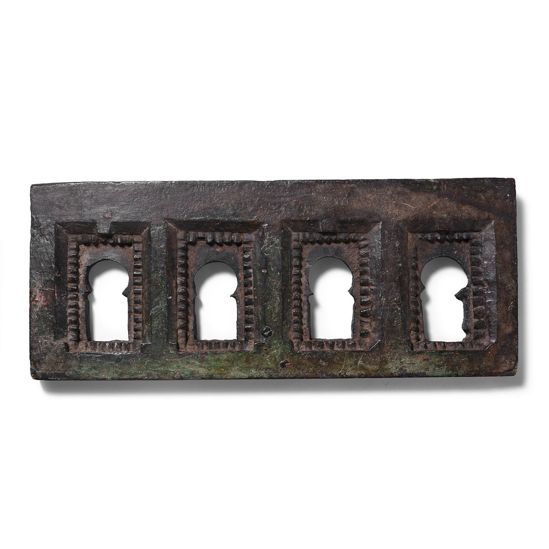 Antique Carved Teak Votive Panel From Andhra Pradesh | Indigo Antiques