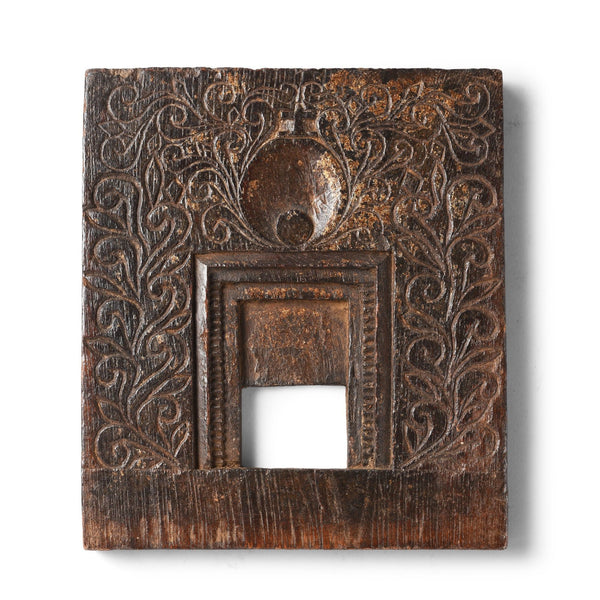 Carved Tribal Votive Panel From Andrah Pradesh - 19th Century Carved Tribal Votive Panel From Andrah Pradesh - 19th Century