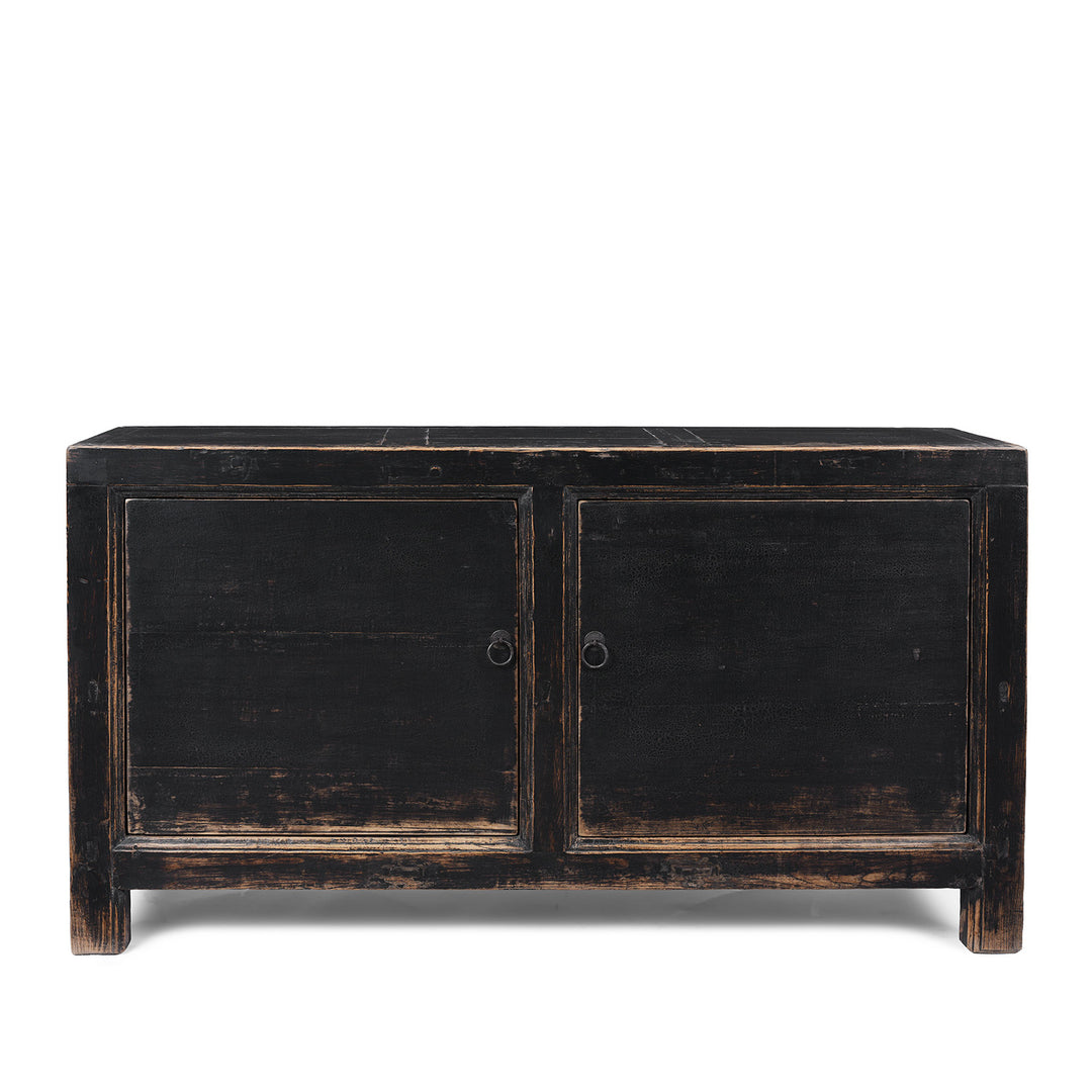 Antique Chinese Black Lacquer Sideboard | Indigo Antiques