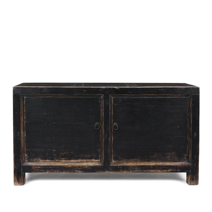 Antique Chinese Black Lacquer Sideboard | Indigo Antiques