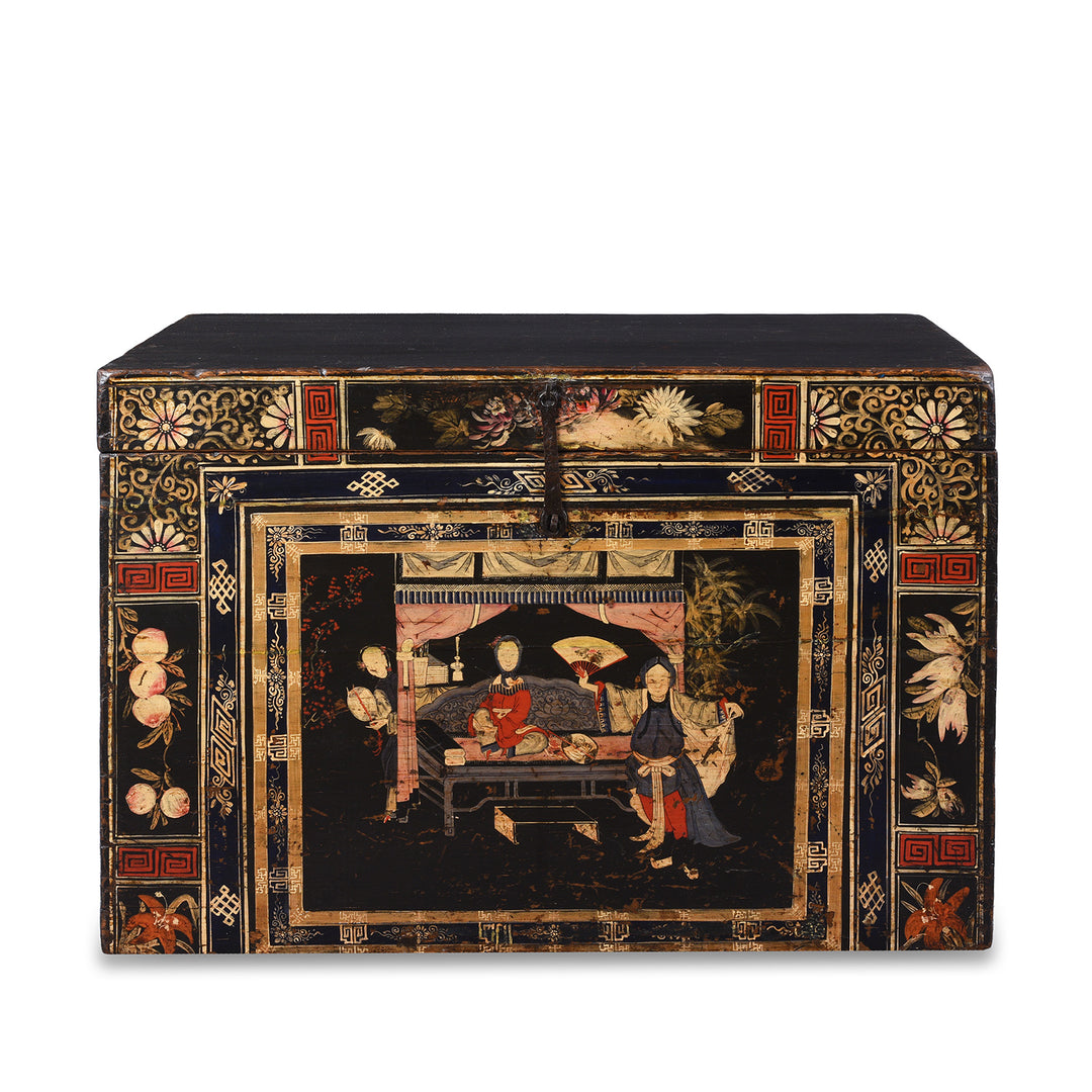 Antique Chinese Opera Chest From Shanxi | Indigo Antiques