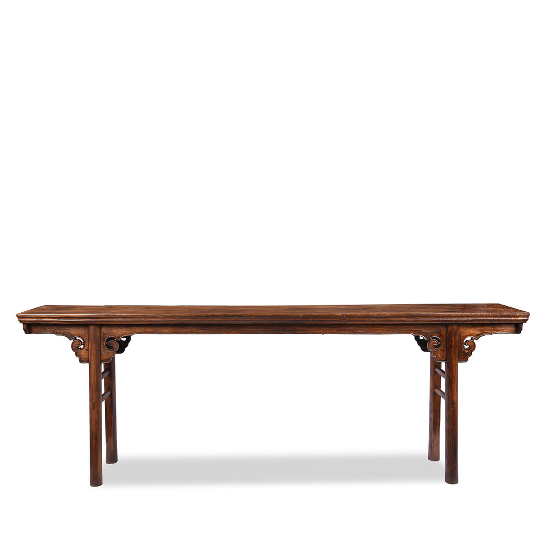 Antique Chinese Red Elm Altar Table From Jiangsu - 19th Century | Indigo Antiques