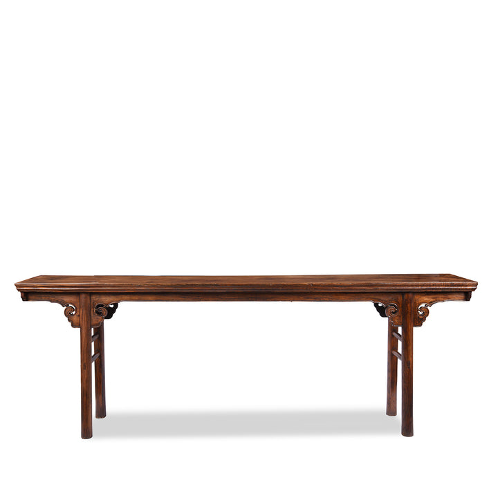 Antique Chinese Red Elm Altar Table From Jiangsu - 19th Century | Indigo Antiques