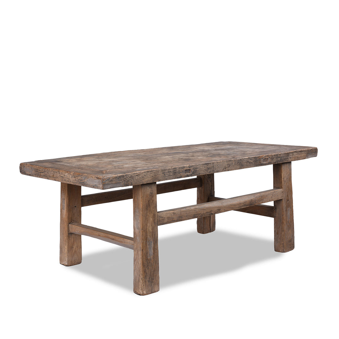 Antique Chinese Rustic Farmhouse Coffee Table | Indigo Antiques