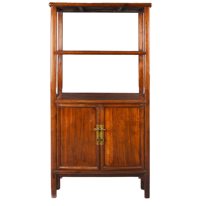 Antique Chinese Walnut Shelf | Indigo Antiques