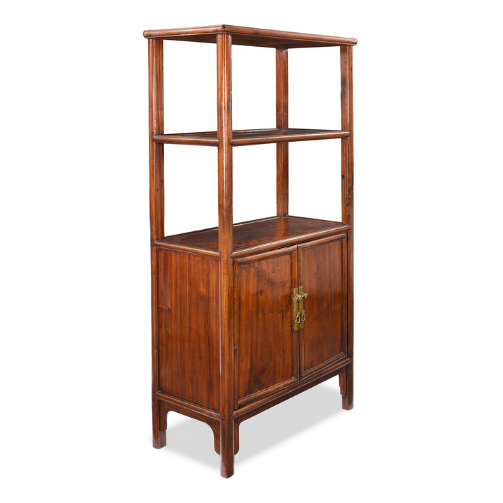 Antique Chinese Walnut Shelf | Indigo Antiques