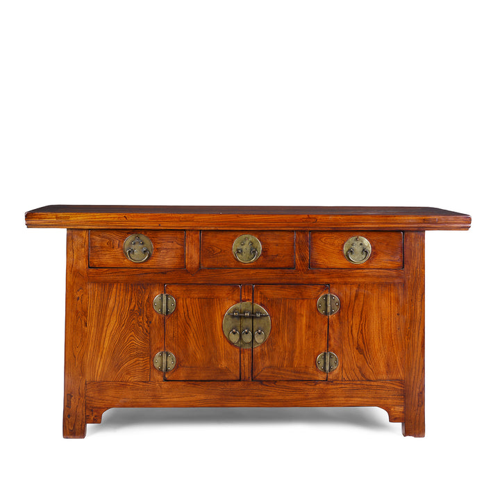 Antique Elm Chinese Sideboard From Peking | Indigo Antiques