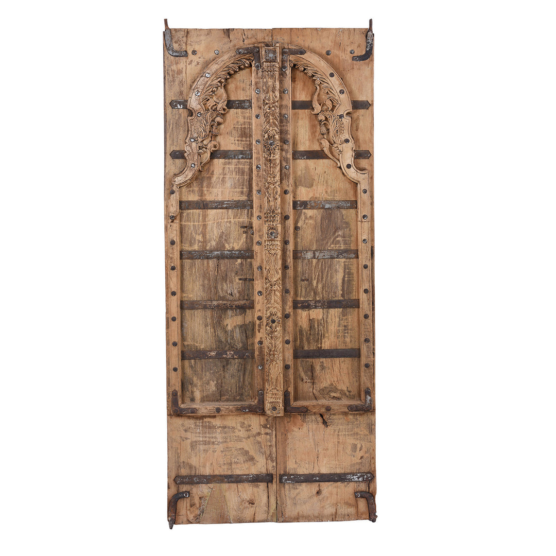 Antique Indian Bleached Doors From Bikaner | INDIGO ANTIQUES
