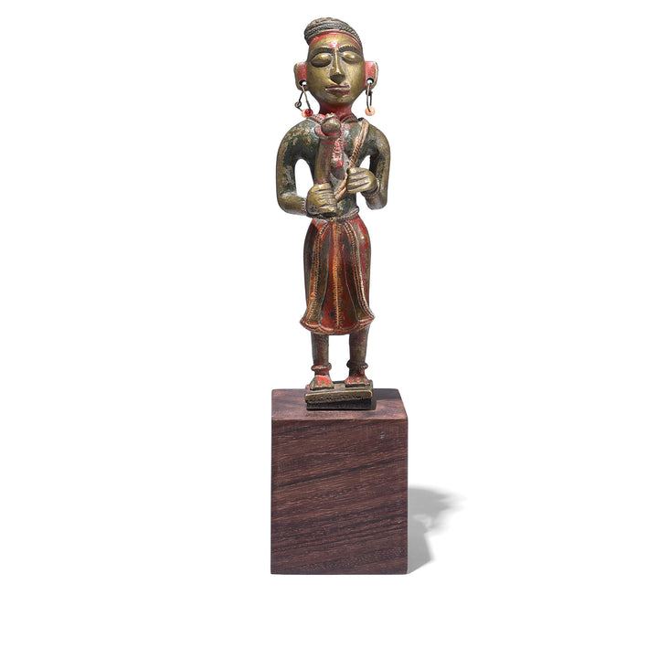 Option 2 Antique Indian Brass Palanquin Finials | Indigo Antiques