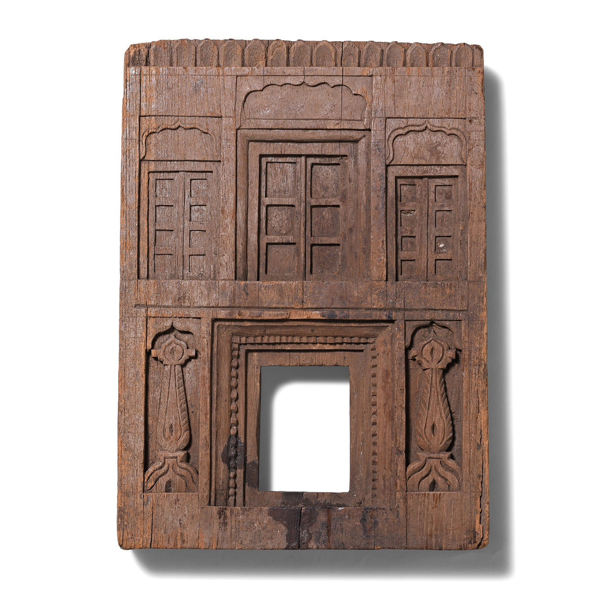 Antique Indian Carved Votive Panel  | Indigo Antiques