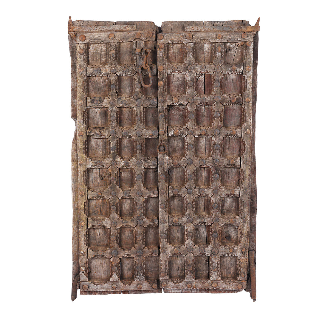 Antique Indian Carved Window Shutter | Indigo Antiques