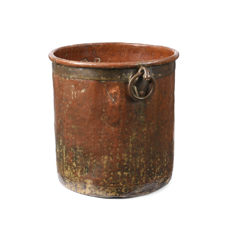 Antique Indian Copper Water Pot From Kerala | Indigo Antiques