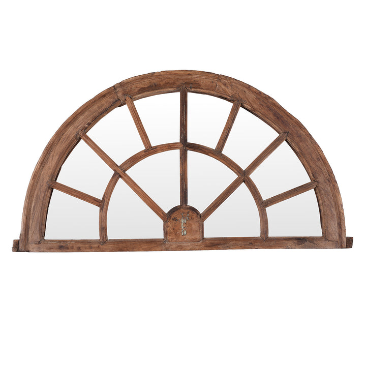 Antique Indian Fanlight Window Mirror | Indigo Antiques