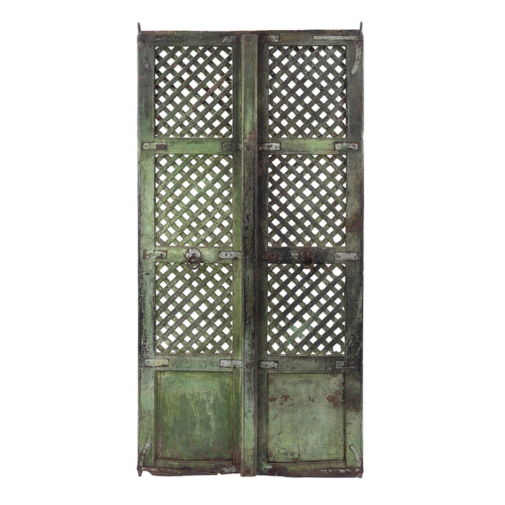 Antique Indian Lattice Jali Doors From Bikaner | INDIGO ANTIQUES