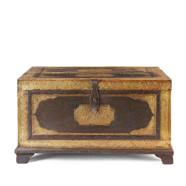 Antique Indian Shekhawati Trousseau Box | Indigo Antiques