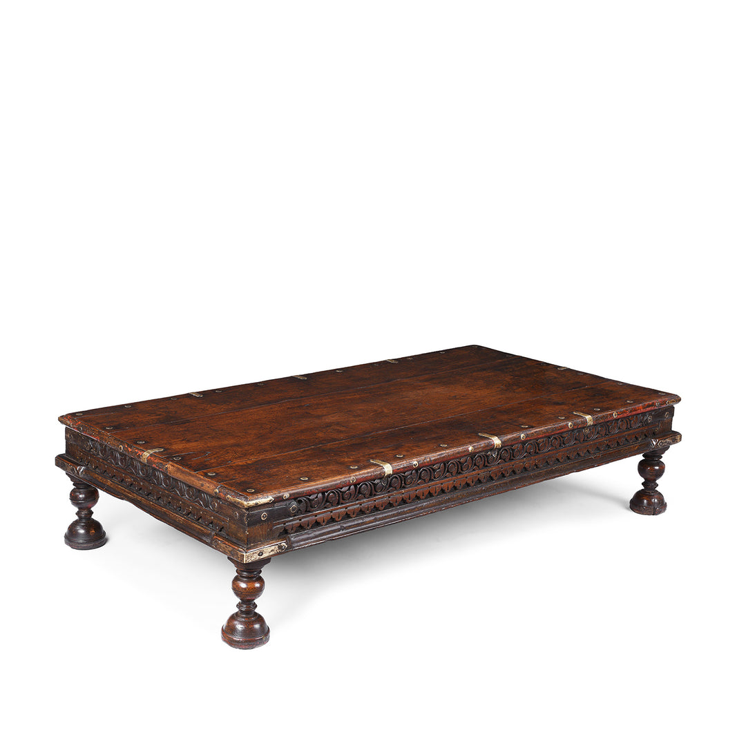 Antique Indian Takhat Coffee Table From Rajasthan | Indigo Antiques