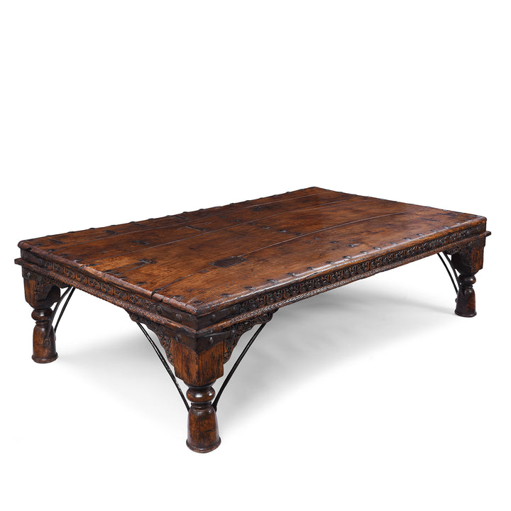Antique Indian Takhat Coffee Table From Shekhawati 