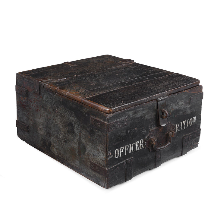 Antique Indian Teak Ammunition 'Limber' Chest | Indigo Antiques