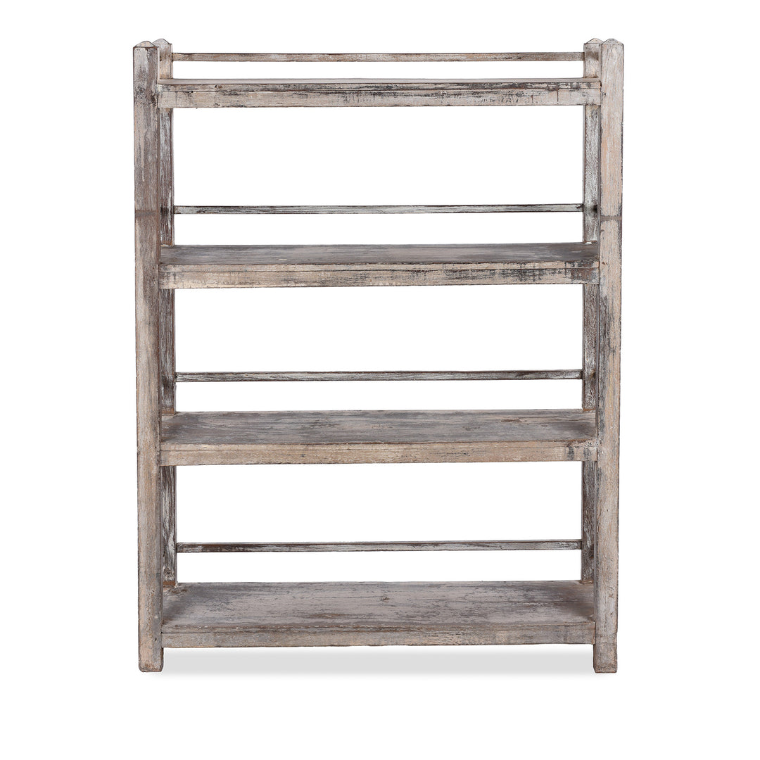 Antique Indian Teak Shelf With Painted Finish | Indigo Antiques