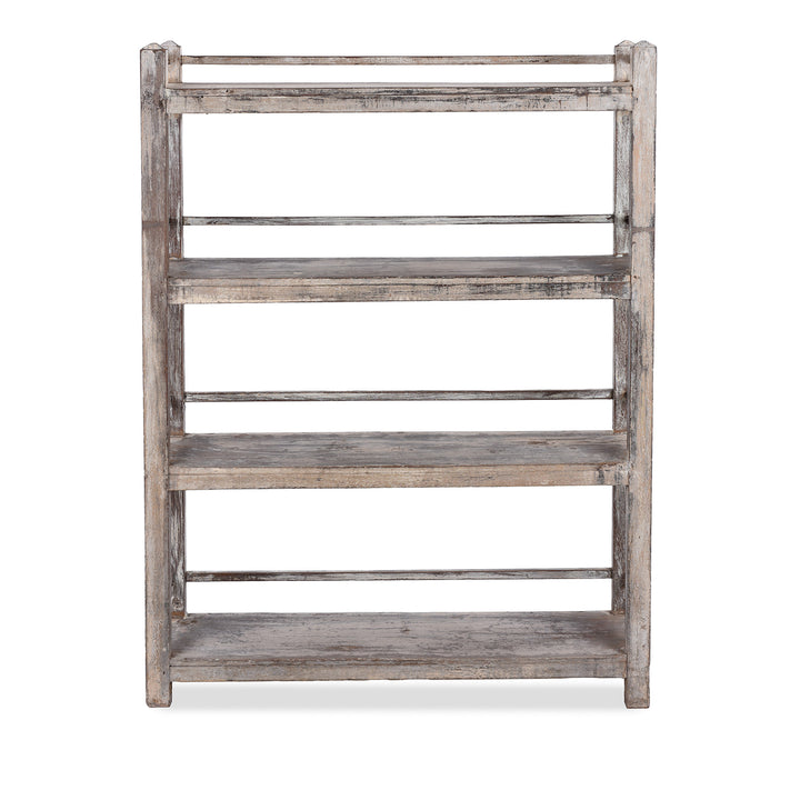 Antique Indian Teak Shelf With Painted Finish | Indigo Antiques