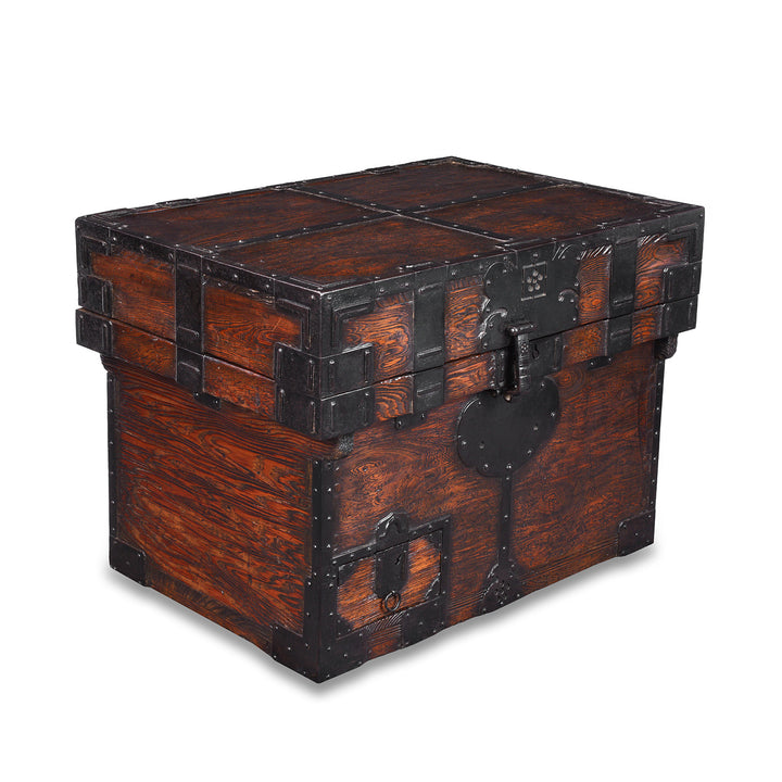 Antique Japanese Nagamochi Kuruma Chest | Indigo Antiques