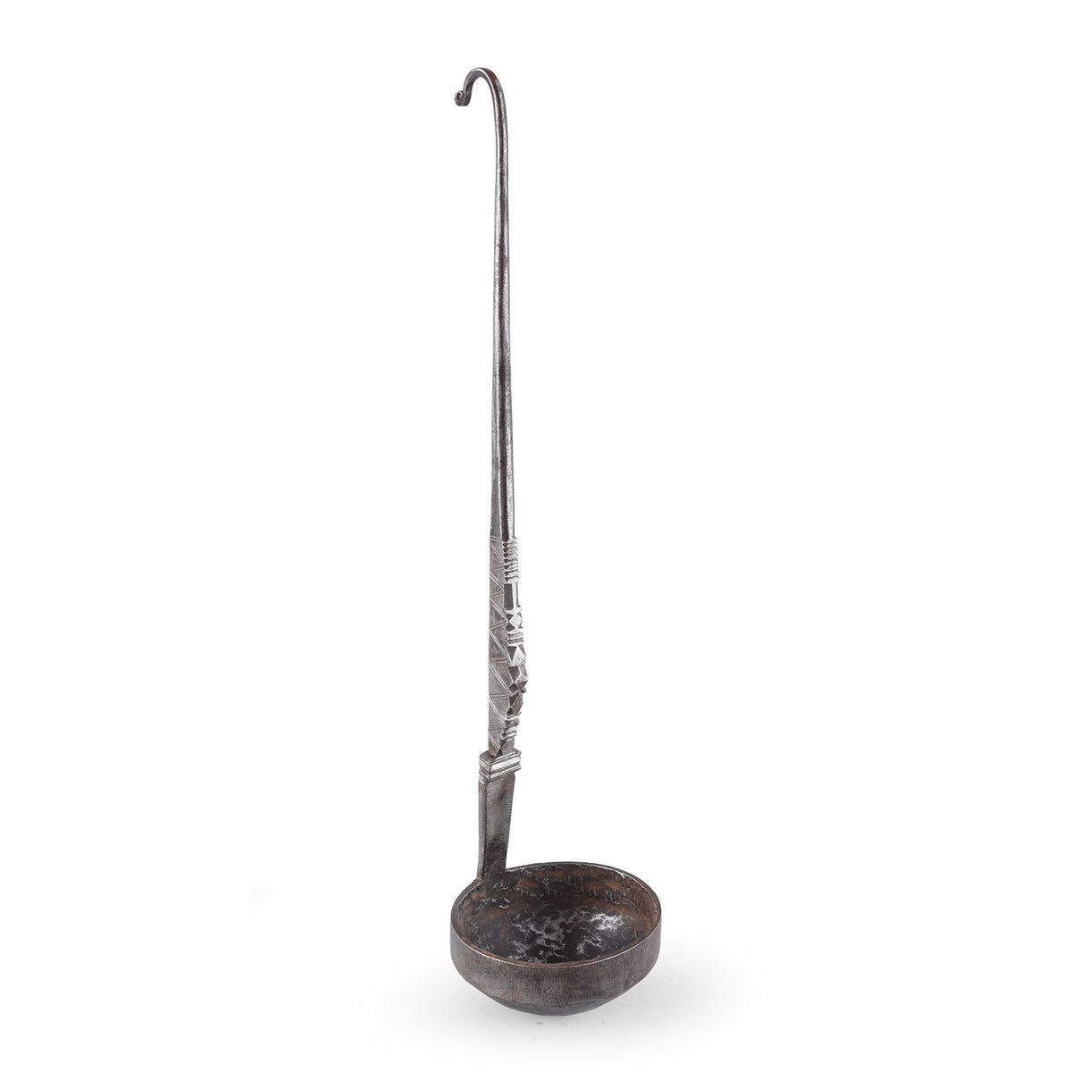 Antique Lamp Spoon (Cruzie) From Rajasthan | INDIGO ANTIQUES