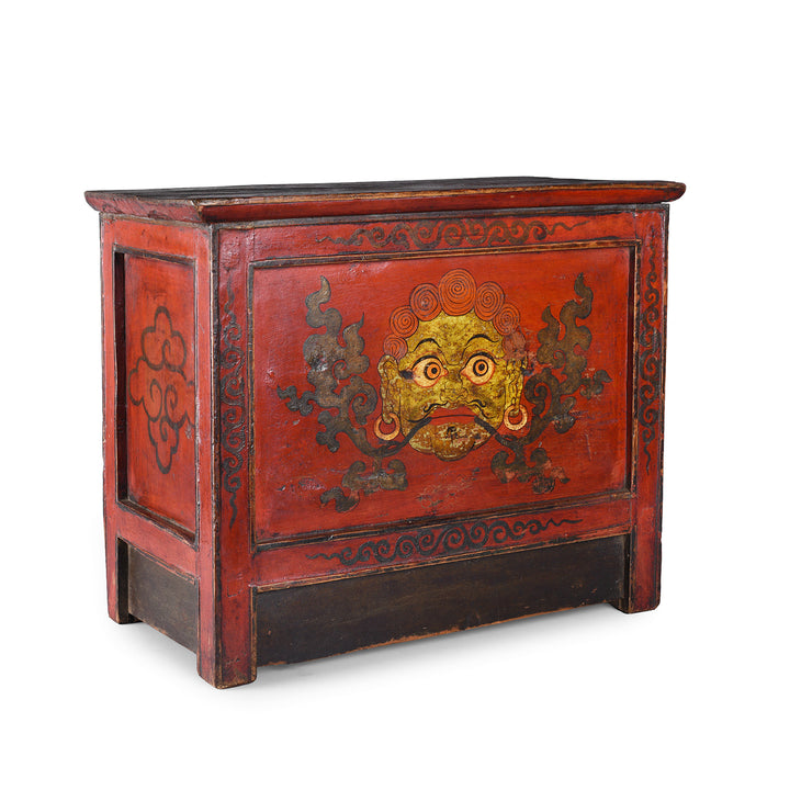 Antique Painted Choksar Prayer Table from Tibet | Indigo Antiques