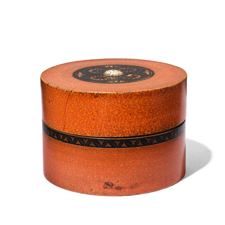 Antique Spotted Lacquer Pot From Barme | Indigo Antiques