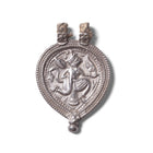 Indian Tribal Silver Hanuman Amulet - 19th Century