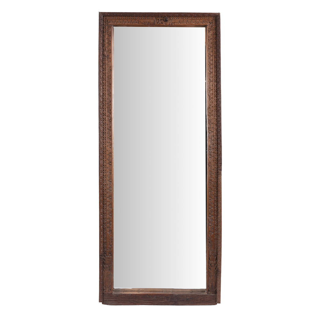 Antique Window Mirror From Shekhawati | Indigo Antiques