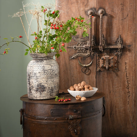 Indian Jackfruit Door From Kerala - 19th Century