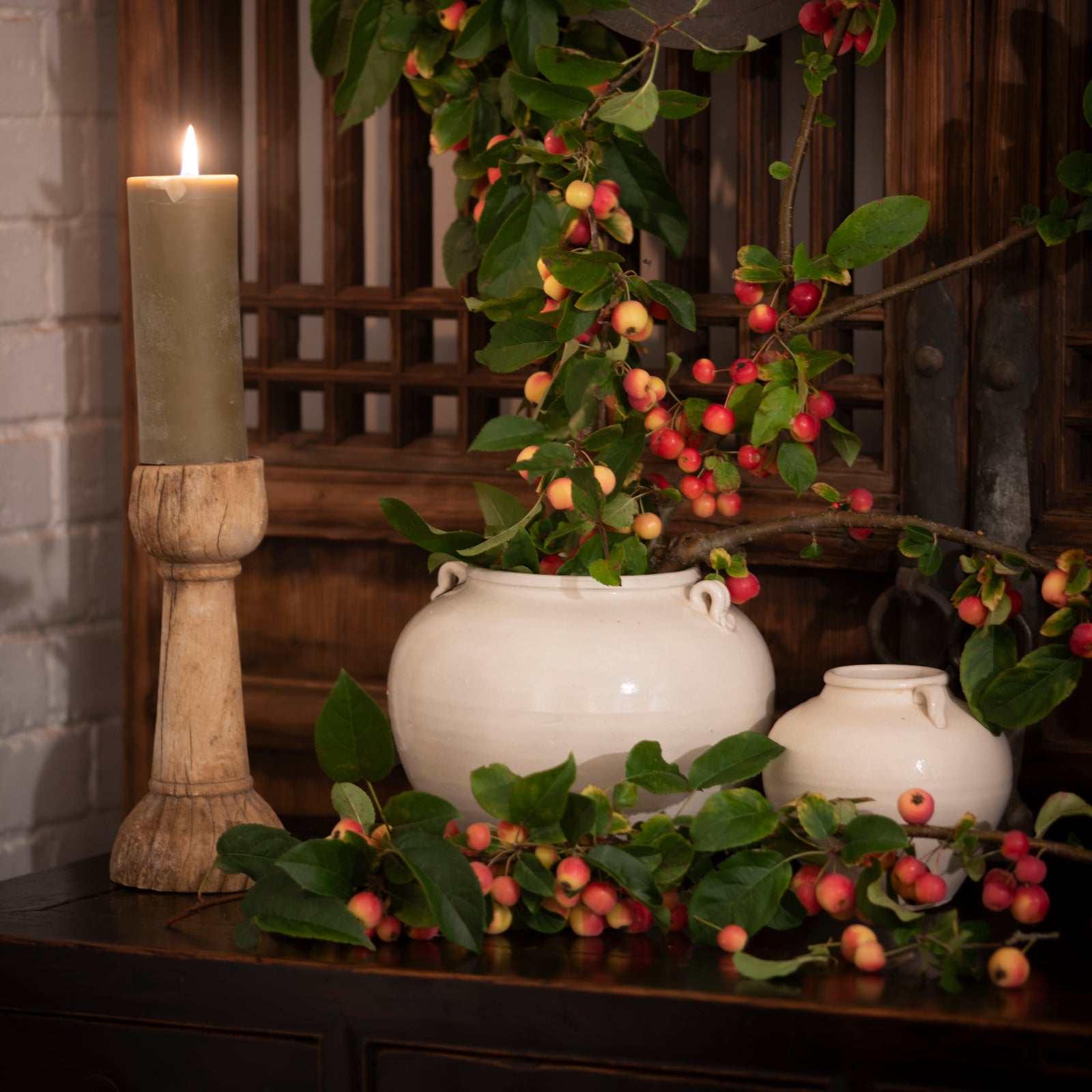 Large And Small Song Dynasty Style Porcelain Wine Jar